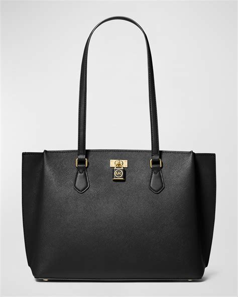 Ruby Large Saffiano Leather Tote Bag 